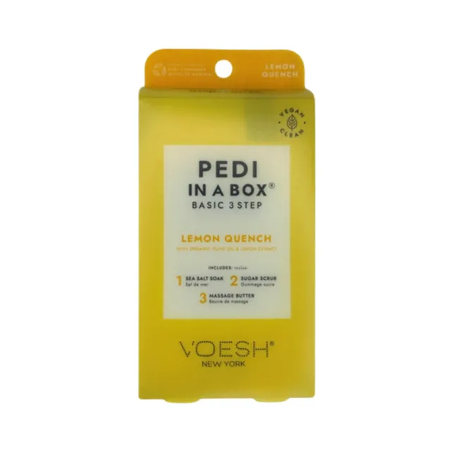 Voesh Pedi in a Box, Lemon Quench