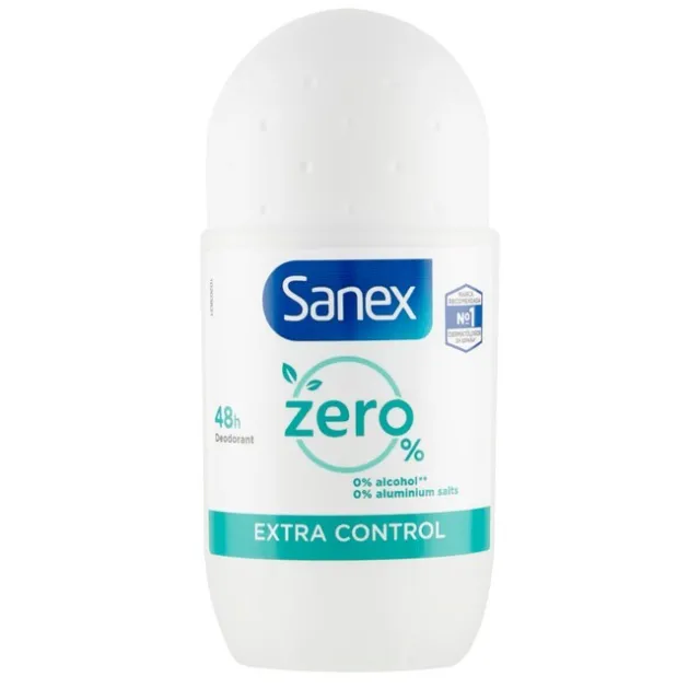 Sanex - Zero% Extra Control Deo Roll On - 50 ml