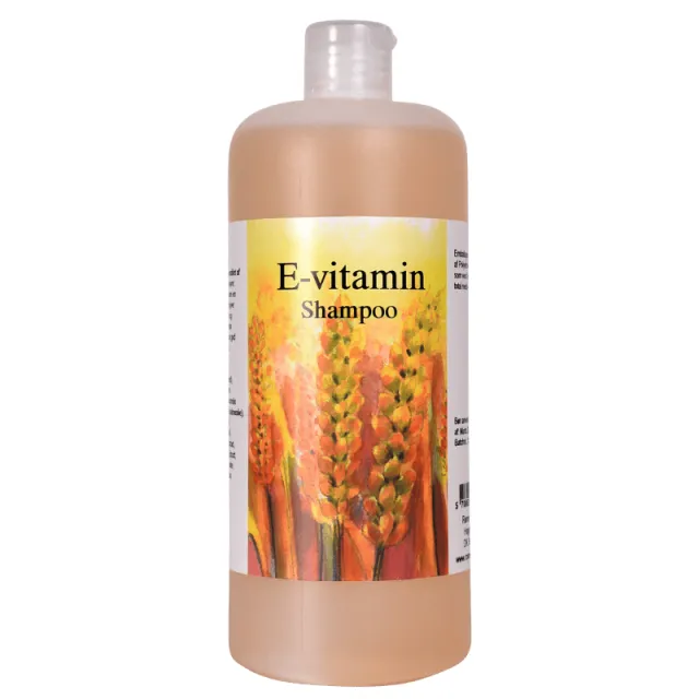 E-vitamin hårshampoo 500 ml.
