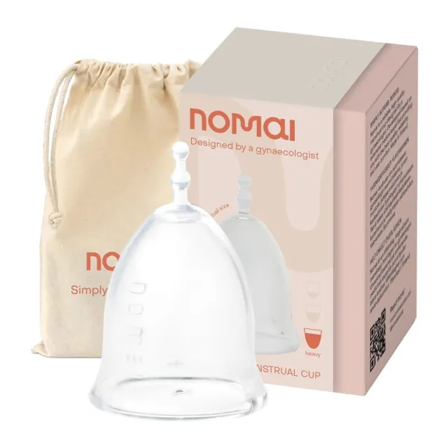 Nomai Menstrual Cup Heavy Clear