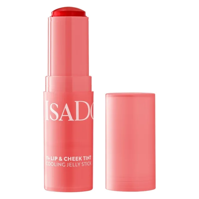 IsaDora The Lip & Cheek Tint Cooling Jelly Stick 10 Coral Rouge 1