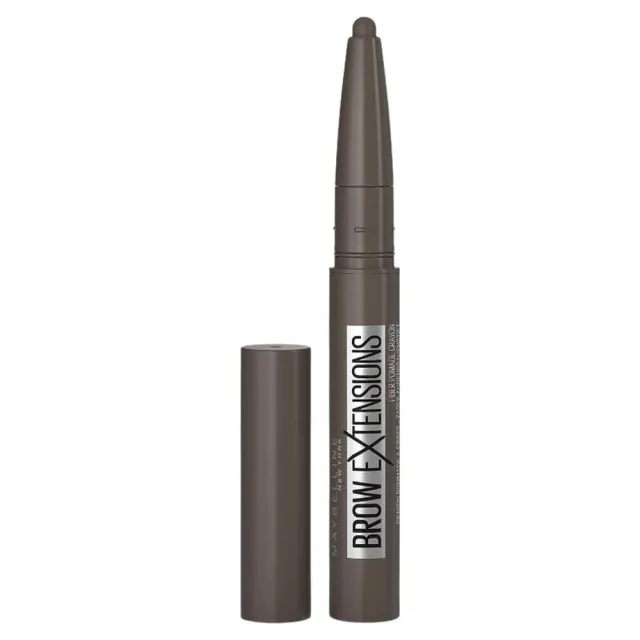 Maybelline Brow Extensions Fiber Pomade Crayon 07 Black Brown 0 g