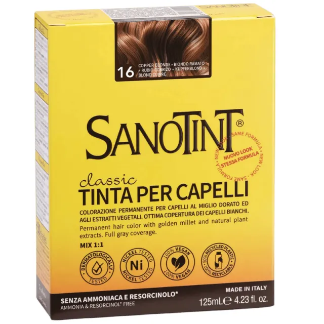 Sanotint 16 hårfarve Kobber blond 1 Stk