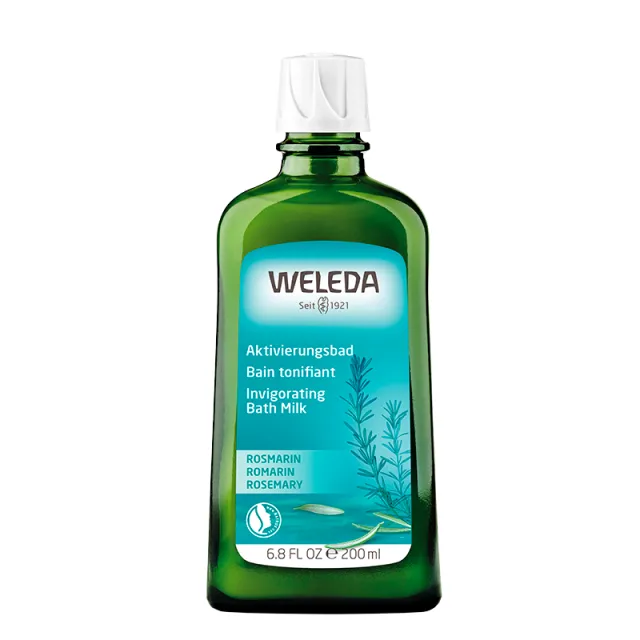 Weleda Rosemary Invigorating Bath Milk (200 ml)