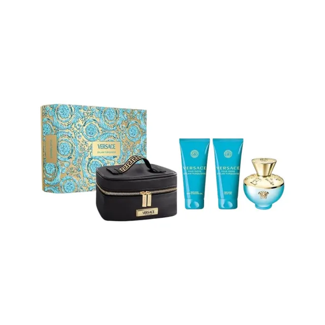 Versace Dylan Turquoise Pour Femme Gift Set EDT   4 stk.