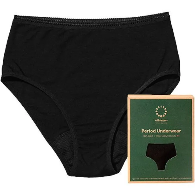AllMatters High Waist Underwear Light/Moderat XXXL, 1pk.