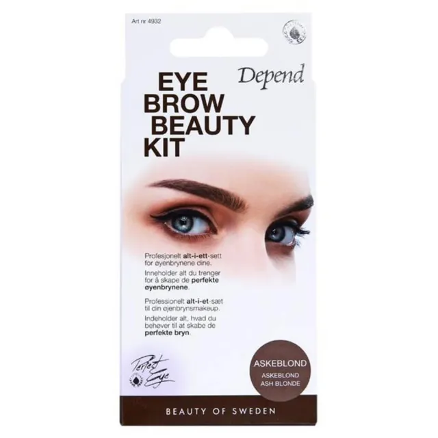 Depend Eye Brow Beauty Kit - Ash Blonde Art. 4932