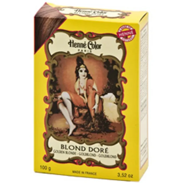 Henna Pulver Gyldenblond (100 gr)
