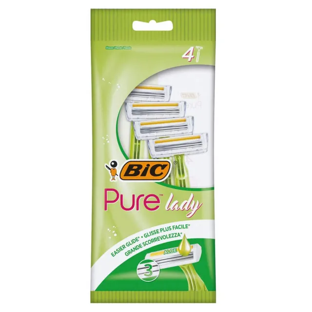 Bic Pure Lady 4 stk   4 stk.