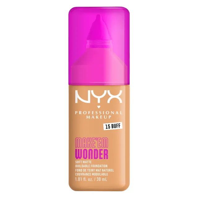NYX Professional Makeup Make Em Wonder Foundation 15 Buff 25ml