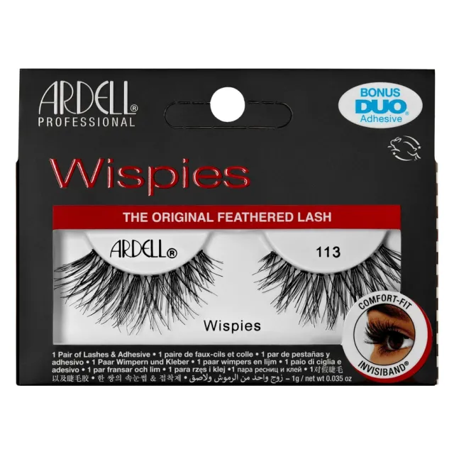 Ardell Wispies Strip Lashes 113 Black
