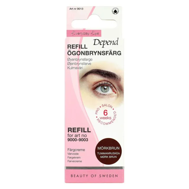 Depend Eyebrow Colour Refill Dark Brown 5 g