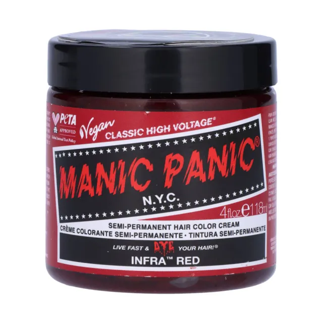 Manic Panic Semi-Permanent Color Cream Infra Red 118 ml