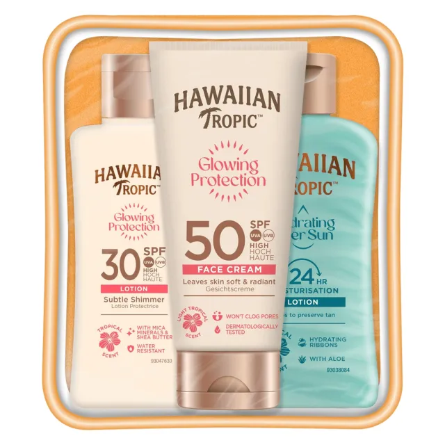 Hawaiian Tropic Amber Travel Set