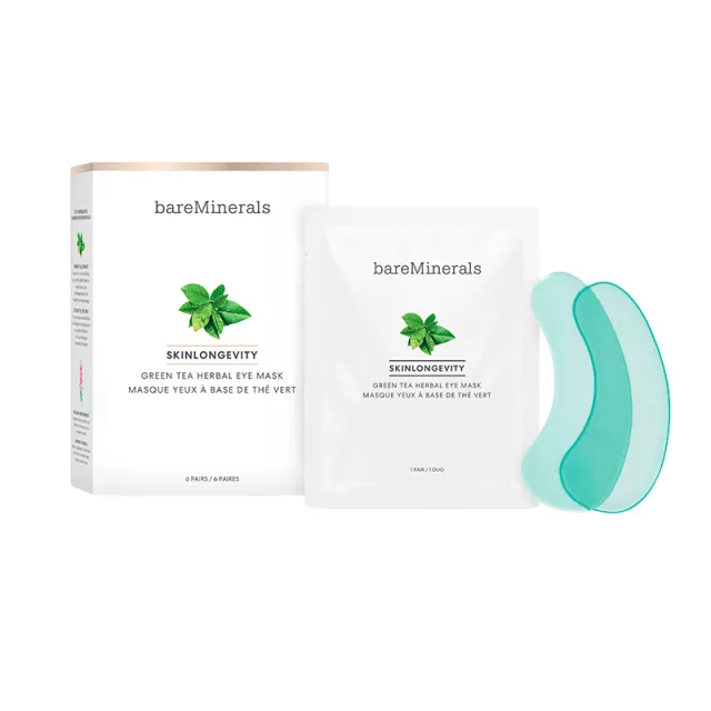 bareMinerals Skinlongevity Green Tea Herbal Eye Mask (6 g)