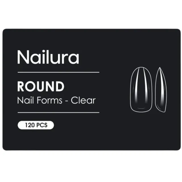 Nailura Nail Tips 120 pieces - Round
