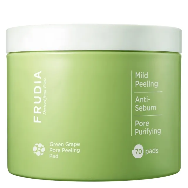 FRUDIA Green Grape Pore Peeling Pad 70 stk