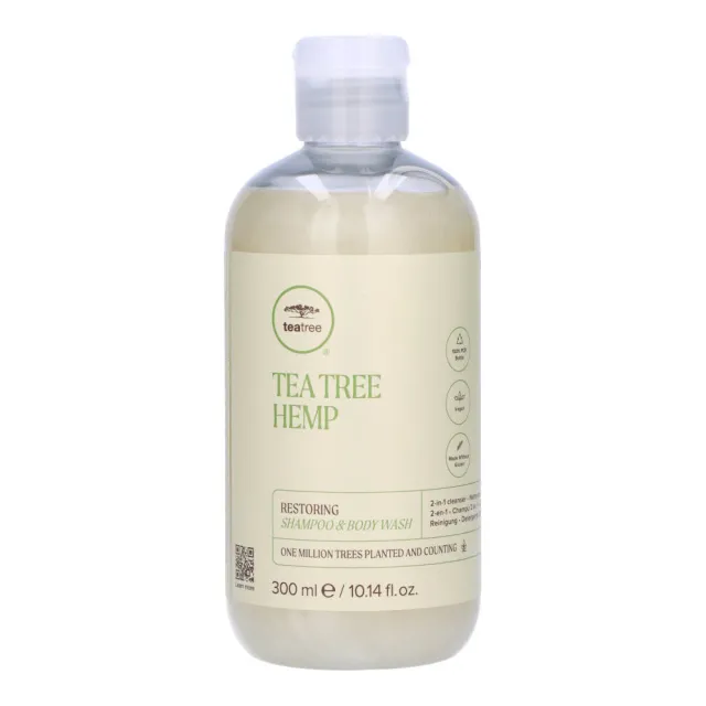Paul Mitchell Tea Tree Hemp Restoring Shampoo & Body Wash 300 ml