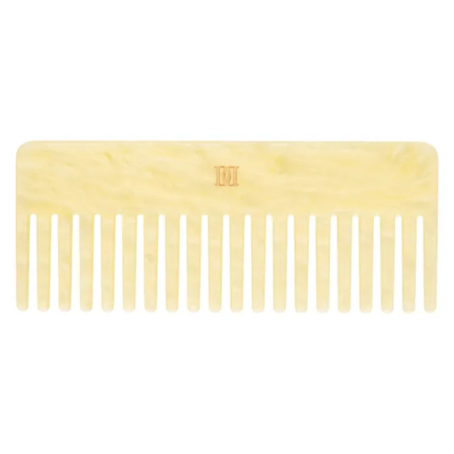 DARK Hair Comb Pale Yellow 1stk