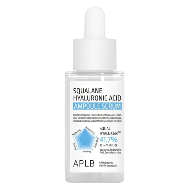 APLB Squalane Hyaluronic Acid Ampoule Serum 40ml