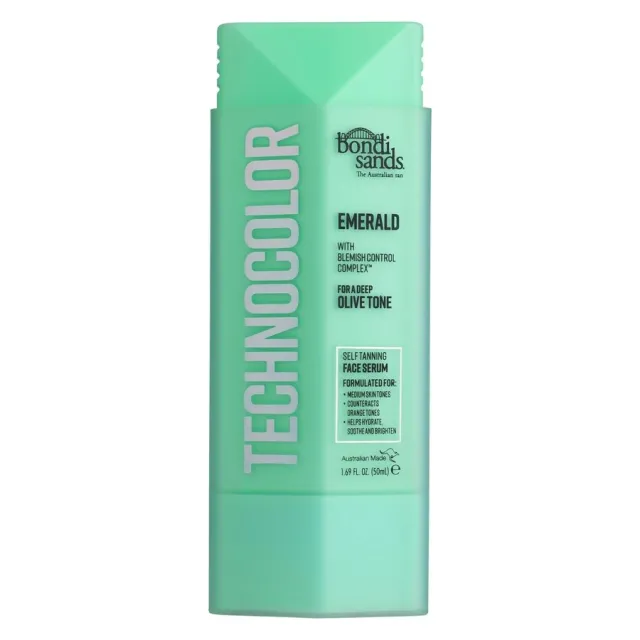Bondi Sands Technocolor Emerald Face Self Tan Serum 50 ml