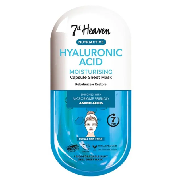 7th Heaven Nutriactive Hyaluronic Acid Sheet Mask