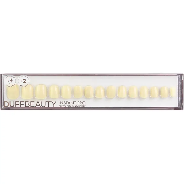 Butter Yellow, Short Squoval
