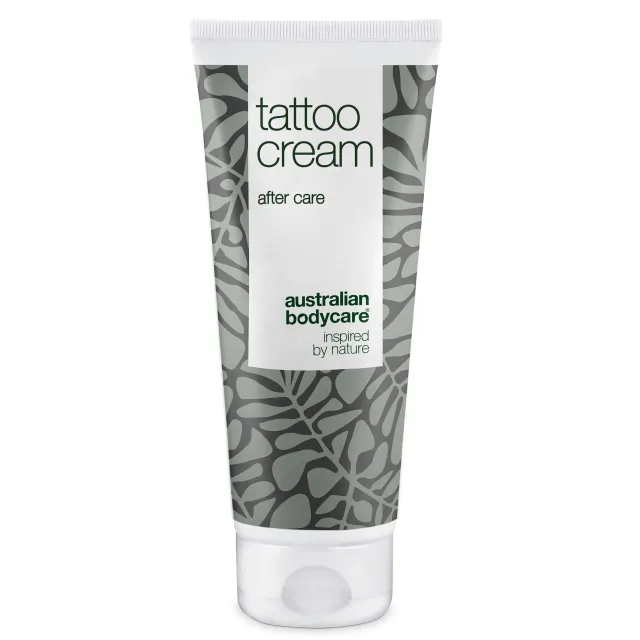 Tattoo Creme  -  Fugter, beroliger og bevarer farven — Tattoo Creme med Panthenol og Ricinusolie fugter, beskytter og plejer både nye og gamle tatoveringer. Holder farverne friske. - 2 stk.