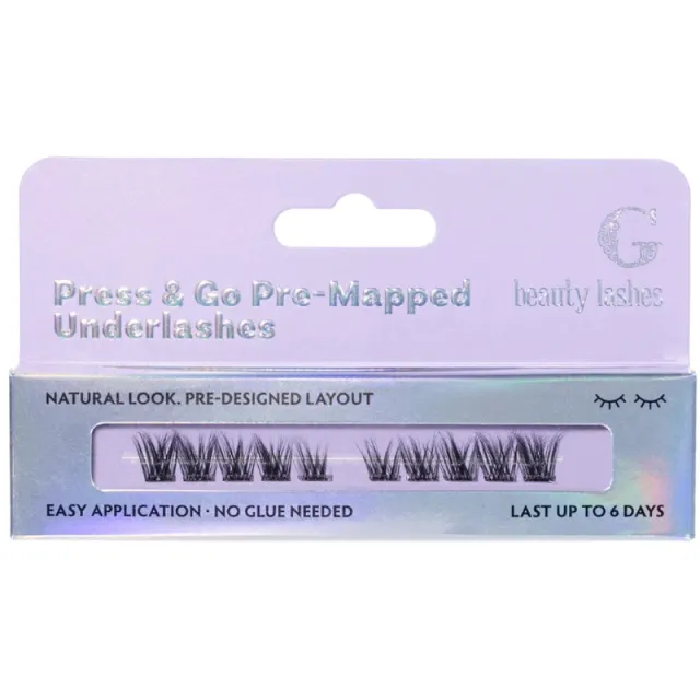 G Beauty Lashes Press & Go Pre-mapped Underlashes - Blush