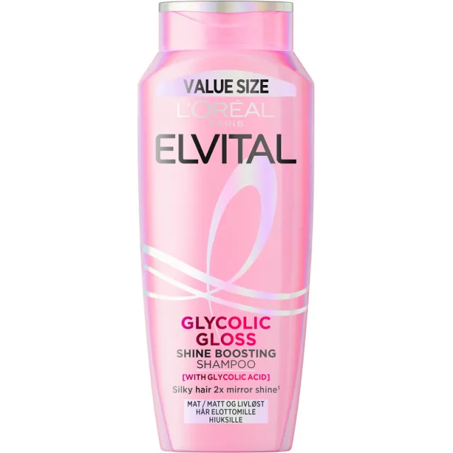 L'Oréal Paris Elvital Glycolic Gloss Shine Boosting Shampoo 500 ml