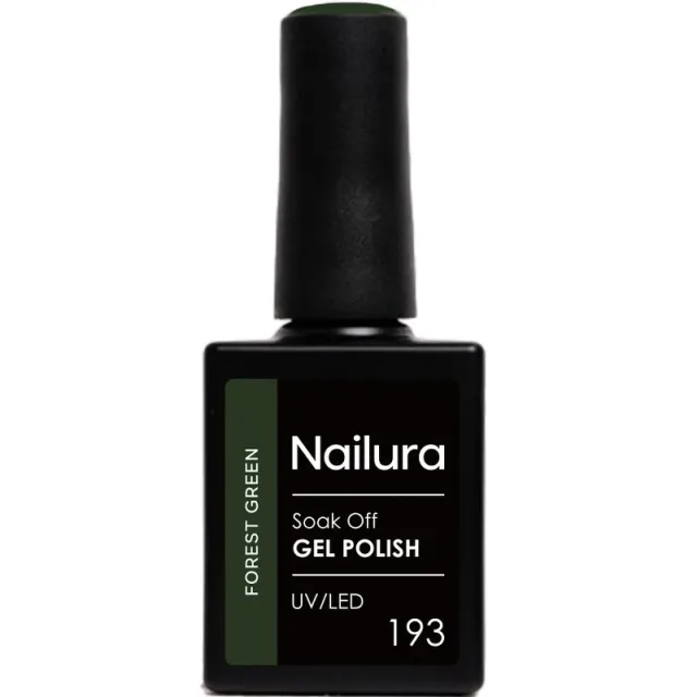 Nailura Gel Polish 10 ml - 193 Forest Green
