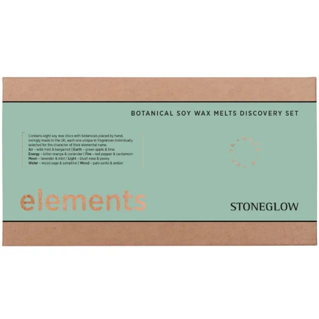 Ambience Stoneglow Vegansk Soja Duftvoks Discovery Set (8 stk)