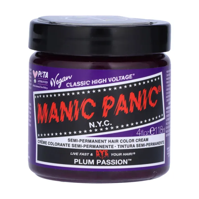 Manic Panic Semi-Permanent Color Cream Plum Passion 118 ml
