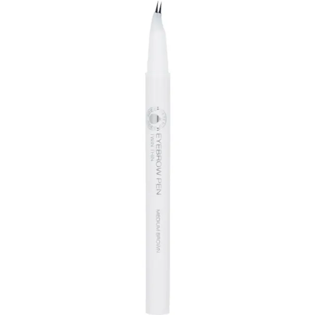 Depend Cosmetic PE Eyebrow Pen Twin Thin 0,55 g - Medium Brown