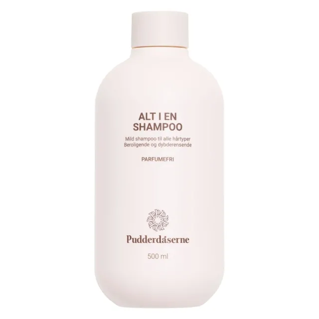 Pudderdåserne Alt i En Shampoo 500 ml