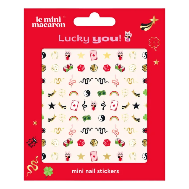 Le Mini Macaron Lucky You Mini Nail Stickers
